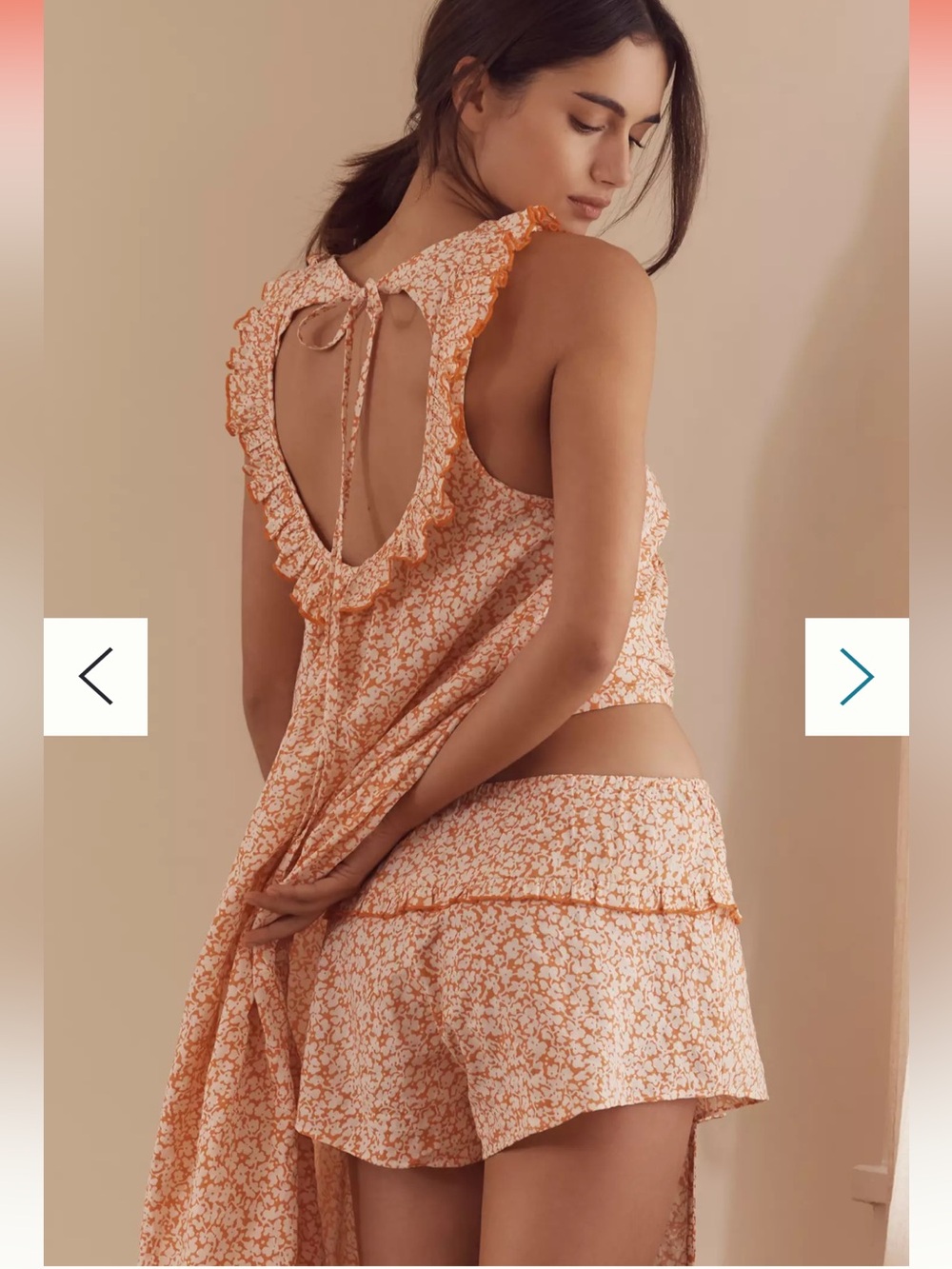 Rare‼️EUC BY ANTHROPOLOGIE set
SLEEVELESS RUFFLE NAP DRESS with RUFFLE SHORTS - Picture 8 of 14